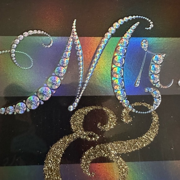 🧡10/$10 Mr. & Mrs. Striped greeting card - Picture 2 of 7